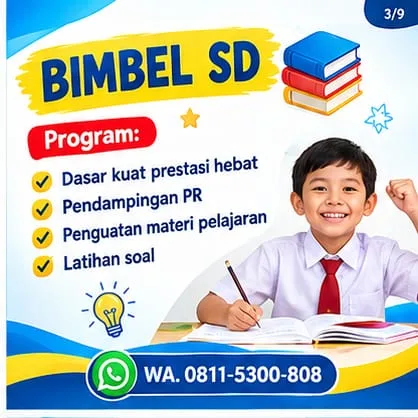 Bimbingan Belajar Balikpapan | Bimbel TK, SD, SMP, SMA & Kursus Bahasa Inggris - gambar 3