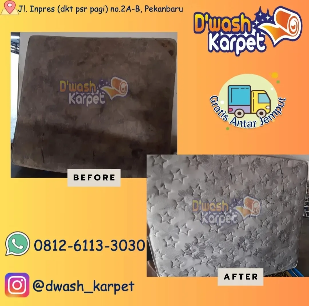 🧺✨ D-WASH LAUNDRY PEKANBARU Solusi Laundry Baju, Sofa, Bed Cover, Spring Bed & Gorden yang Praktis dan Profesional - gambar 4