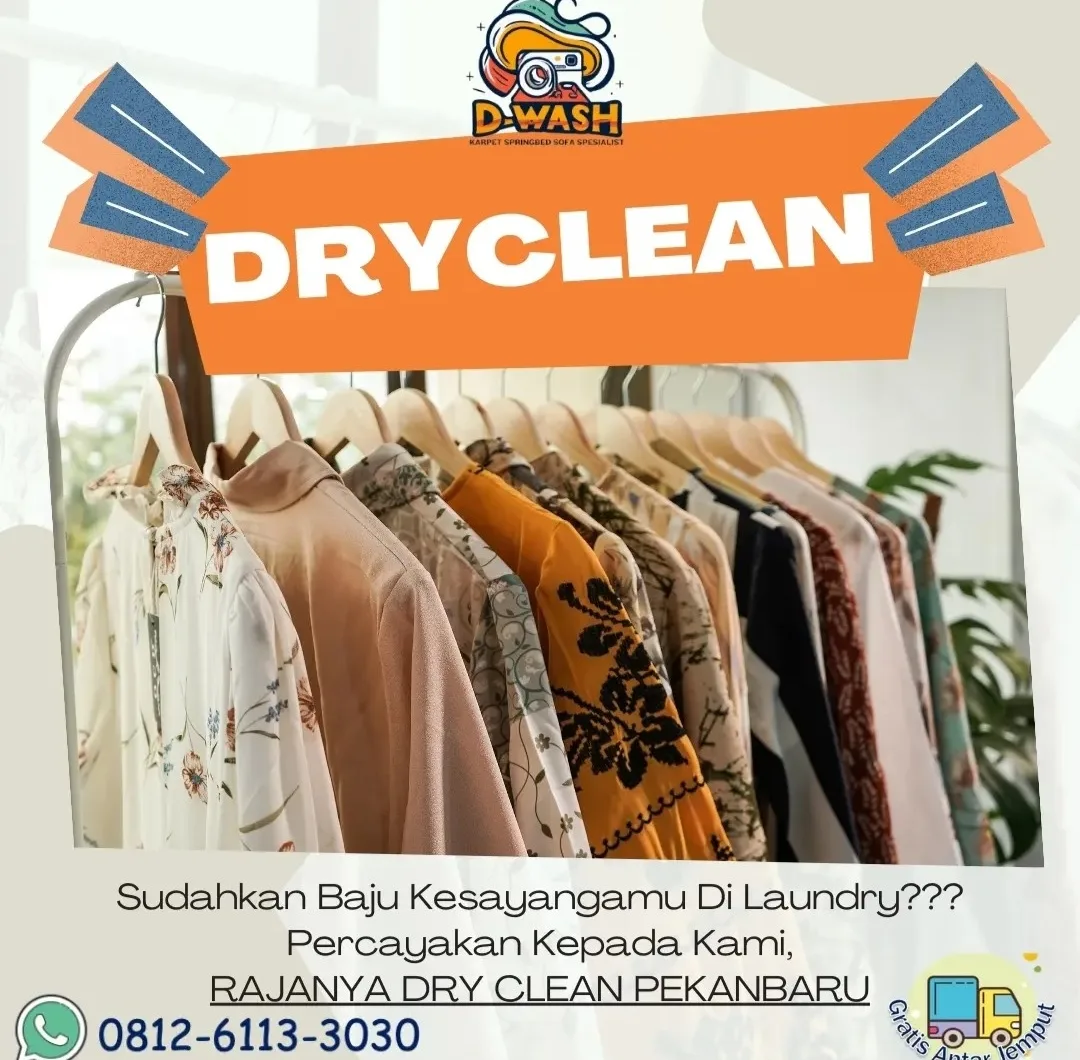 🧺✨ D-WASH LAUNDRY PEKANBARU Solusi Laundry Baju, Sofa, Bed Cover, Spring Bed & Gorden yang Praktis dan Profesional - gambar 5