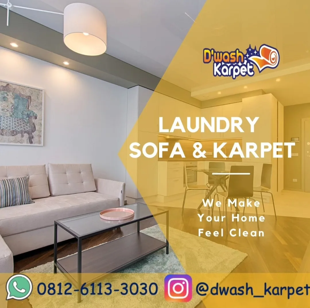 🧺✨ D-WASH LAUNDRY PEKANBARU Solusi Laundry Baju, Sofa, Bed Cover, Spring Bed & Gorden yang Praktis dan Profesional - gambar 2