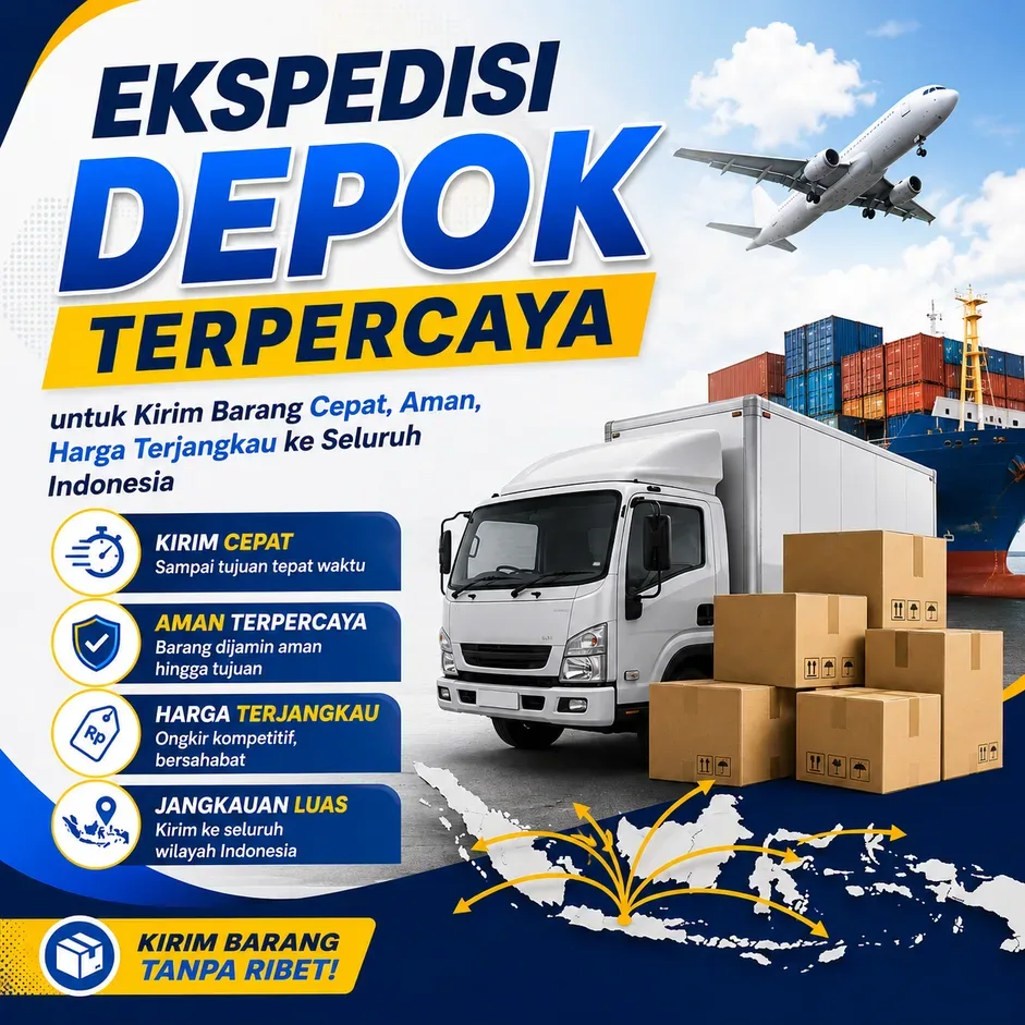 Ekspedisi Depok Terpercaya untuk Kirim Barang Cepat, Aman, Harga Terjangkau ke Seluruh Indonesia