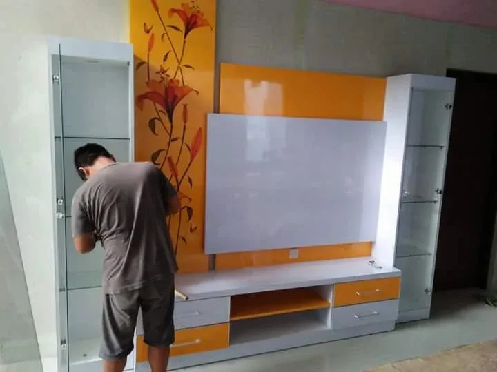 Gatori New Production - Workshop Interior Kendari melayani jasa interior rumah, kitchen set, lemari custom, ruang tamu, kamar tidur, plafon, partisi, dan furnitur custom. - gambar 8