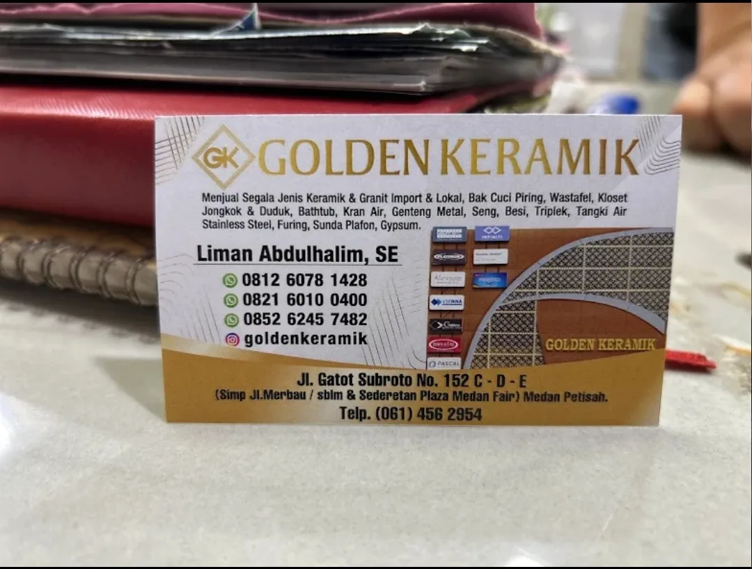 Golden Keramik Medan | Keramik, Granit & Perlengkapan Kamar Mandi - gambar 4