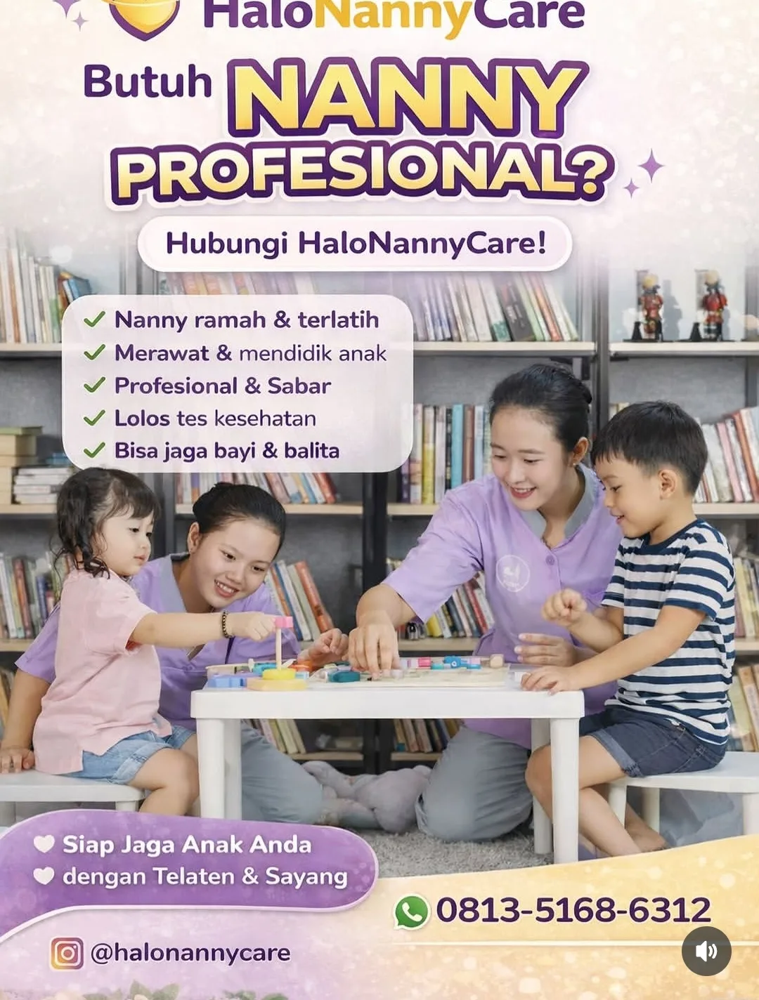 🌟 Halo Nanny Care Kalimantan Selatan – Partner Keluarga dalam Pengasuhan Anak, Baby Sitter dan Lansia