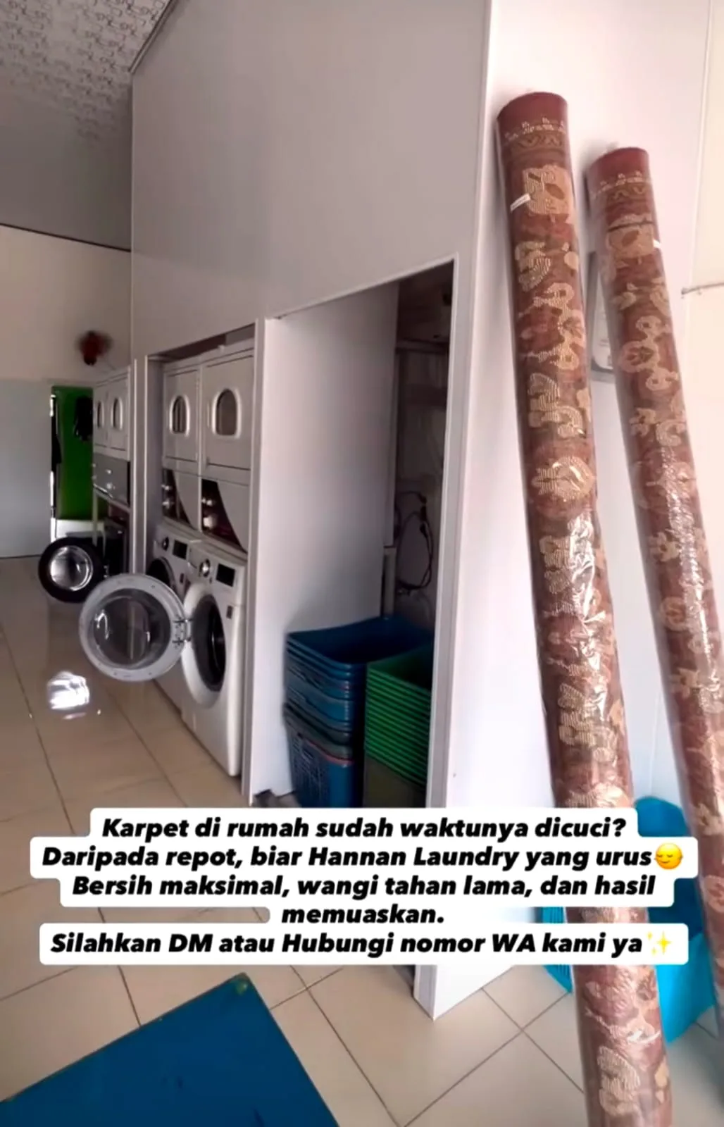 🧺 HANNAN LAUNDRY BANDAR LAMPUNG : Laundry Express, Laundry Satuan & Kiloan, Karpet, Bed Cover & Sepatu - gambar 7