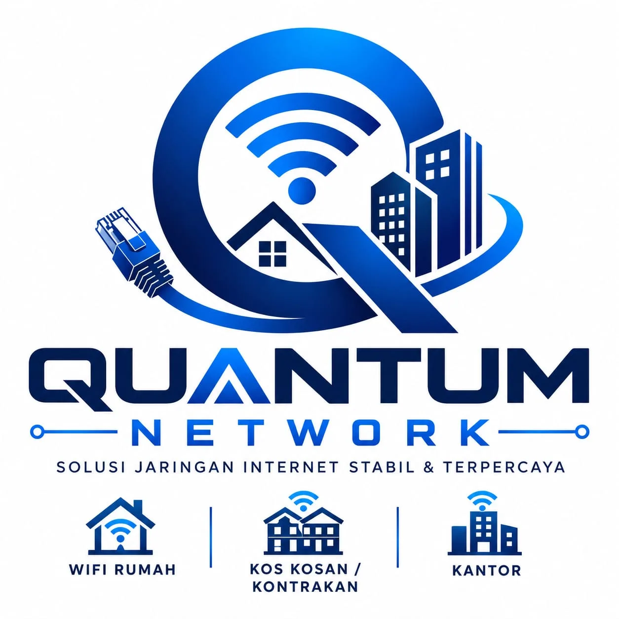 Instalasi dan perbaikan jaringan internet, LAN, WiFi, serta CCTV untuk rumah, kostan, kantor, dan public area di Jabodetabek - QUANTUM Network - gambar 2