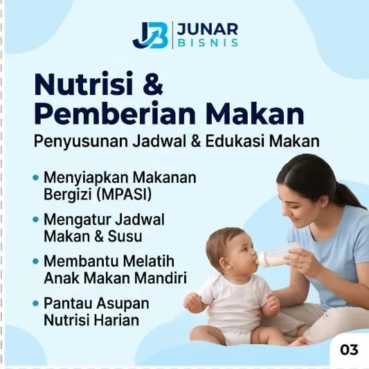 Jasa Baby Sitter Medan | Pendampingan Bayi, Rutinitas Harian & Komunikasi Keluarga — Junar Bisnis - gambar 4