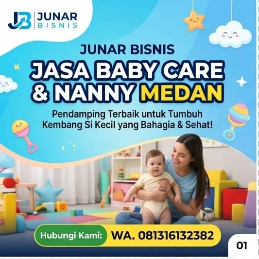 Jasa Baby Sitter Medan | Pendampingan Bayi, Rutinitas Harian & Komunikasi Keluarga — Junar Bisnis