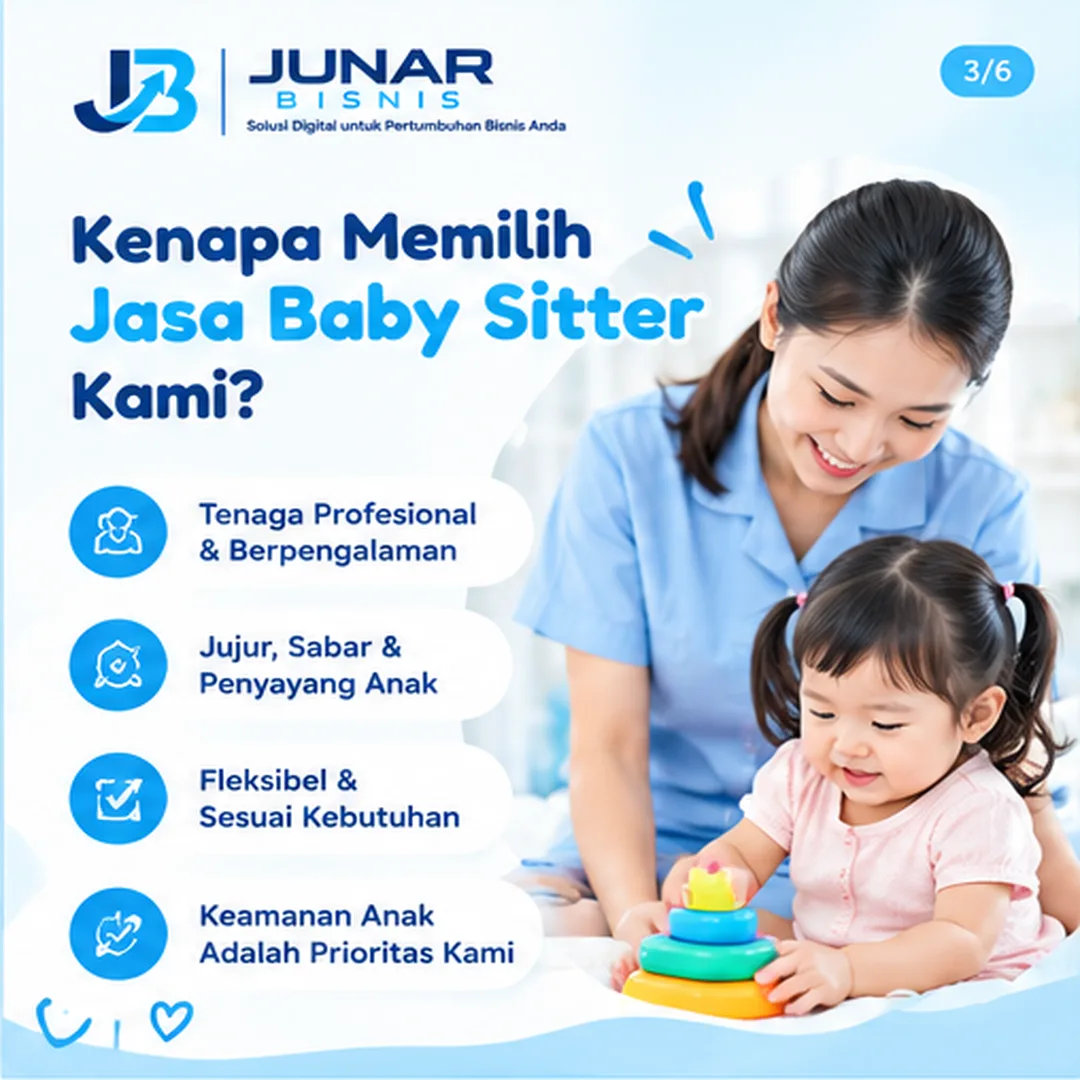 Jasa Baby Sitter Semarang | Junar Bisnis – Pendamping Pengasuhan Anak - gambar 4