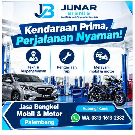 Jasa Bengkel Mobil & Motor Palembang untuk Perjalanan Lebih Tenang - gambar 7