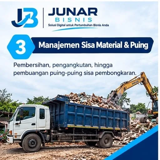 Jasa Bongkar Bangunan Bandung | Junar Bisnis – Demolition & Pembersihan - gambar 4