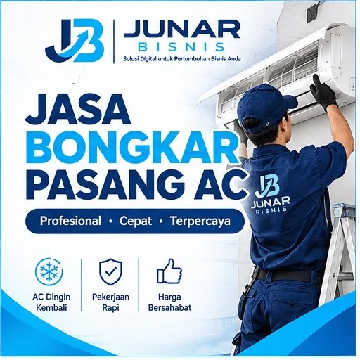 Jasa Bongkar Pasang AC Medan | Pasang, Relokasi & Survei — Junar Bisnis