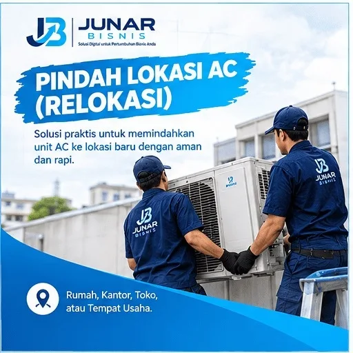 Jasa Bongkar Pasang AC Medan | Pasang, Relokasi & Survei — Junar Bisnis - gambar 4