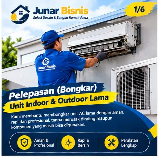 Jasa Bongkar Pasang AC Palembang, Praktis dan Terencana - gambar 5