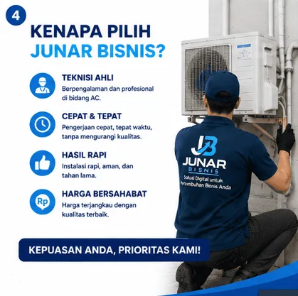 Jasa Bongkar Pasang AC Surabaya Profesional untuk Pindah, Relokasi & Pasang Baru | Junar Bisnis - gambar 4