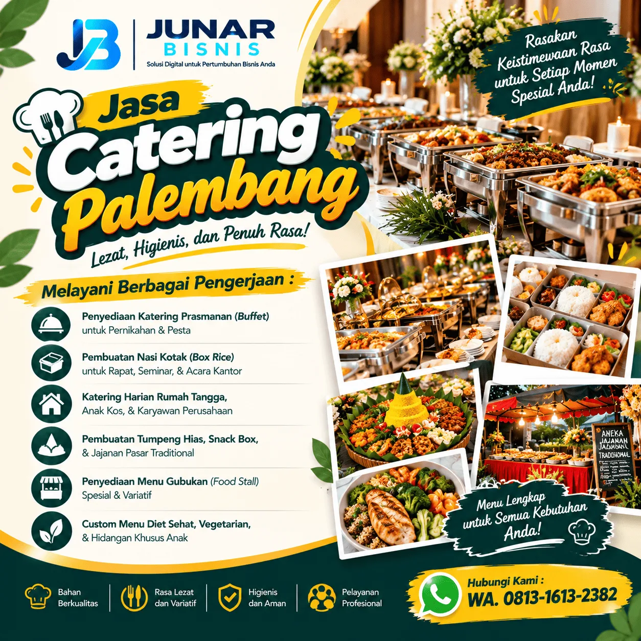 Jasa Catering Palembang untuk Acara yang Lebih Praktis dan Berkesan
