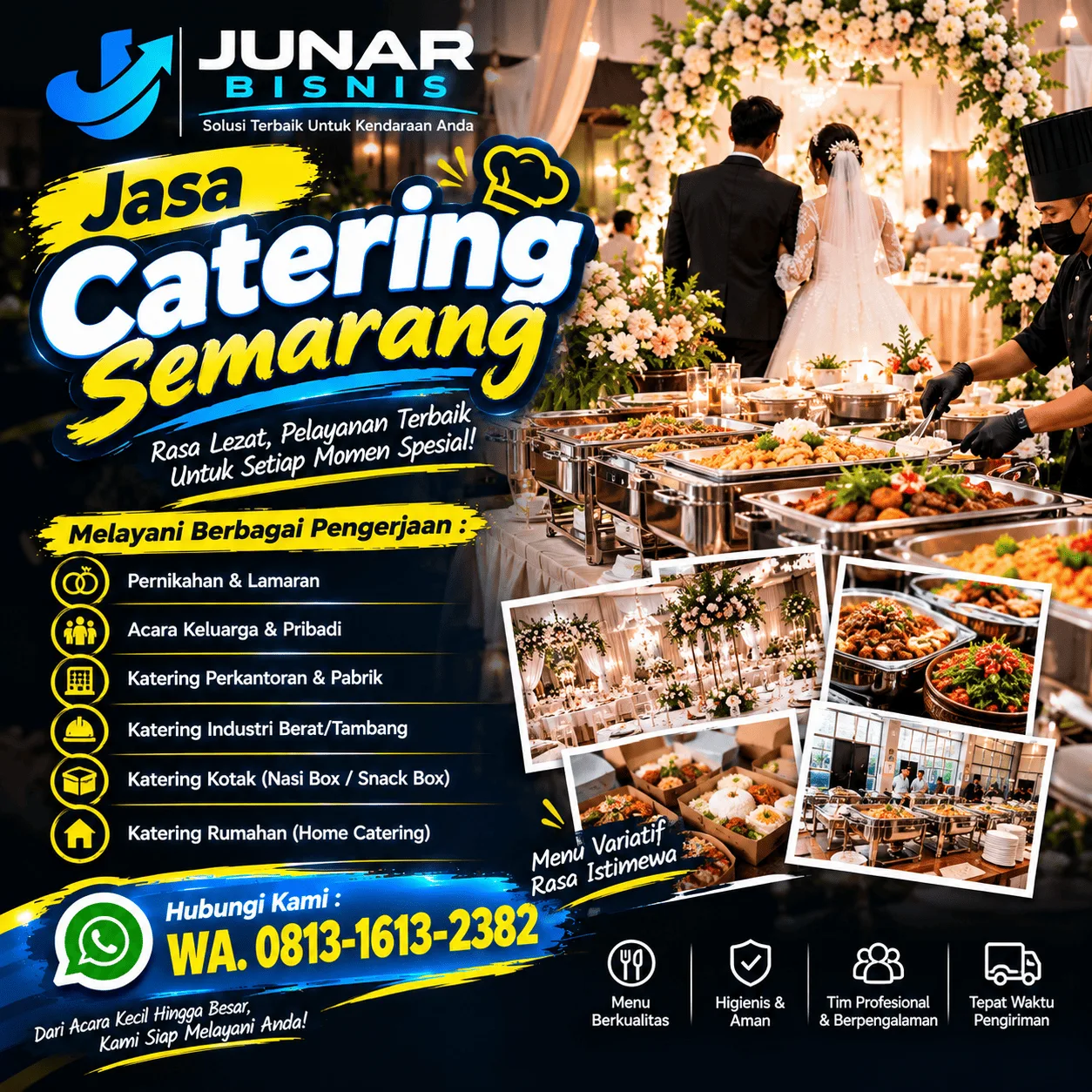 Jasa Catering Semarang Profesional | Junar Bisnis