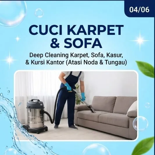 Jasa Cleaning Service Medan | Basic Cleaning, Cuci Karpet & Glass Cleaning — Junar Bisnis - gambar 4