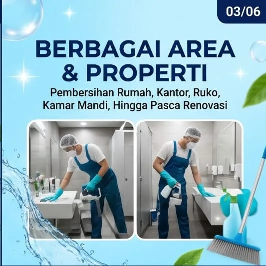 Jasa Cleaning Service Medan | Basic Cleaning, Cuci Karpet & Glass Cleaning — Junar Bisnis - gambar 3