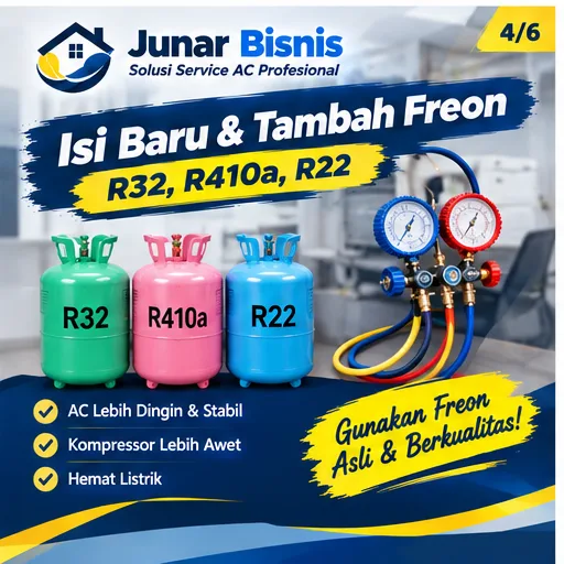 Jasa Cuci AC Palembang Bersih, Nyaman, Lebih Terawat - gambar 4