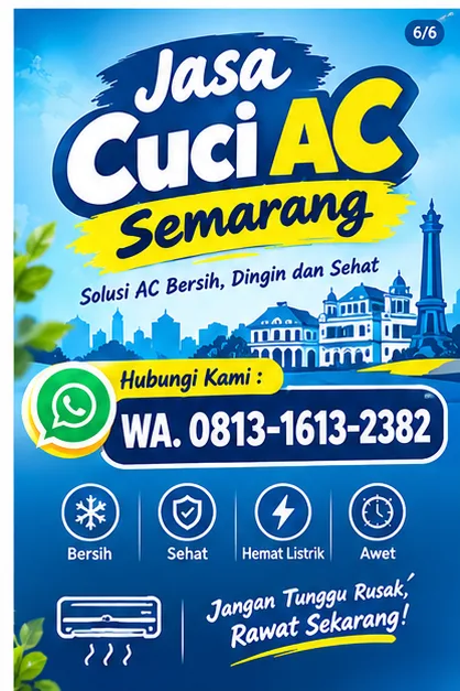 Jasa Cuci AC Semarang | Junar Bisnis — Cuci, Perbaikan & Bongkar Pasang - gambar 6