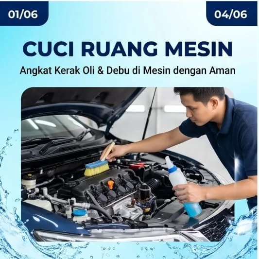 Jasa Cuci Mobil Medan | Eksterior, Vakum, Salon & Detailing — Junar Bisnis - gambar 4
