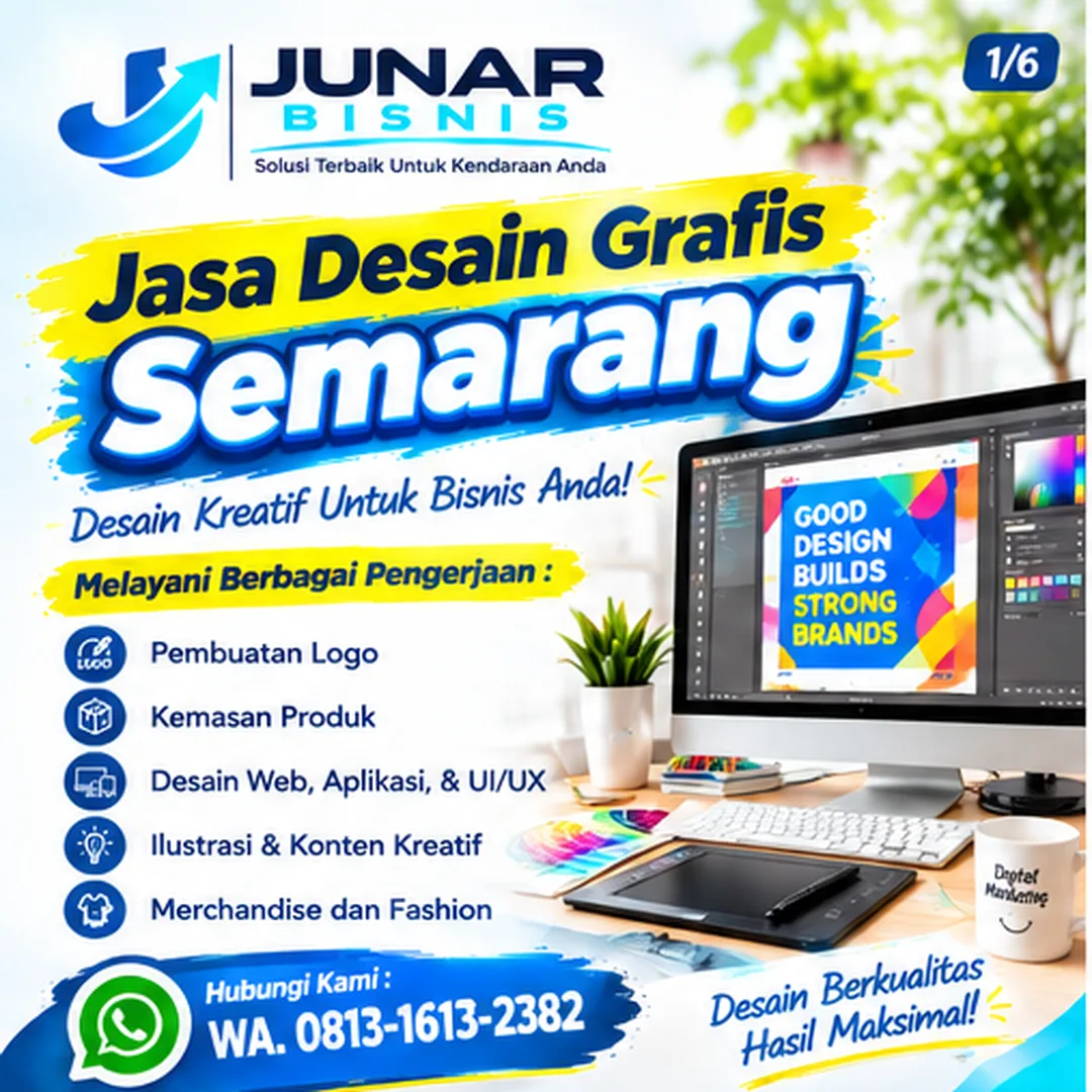 Jasa Desain Grafis Semarang | Junar Bisnis — Desain Kreatif untuk Brand - gambar 2