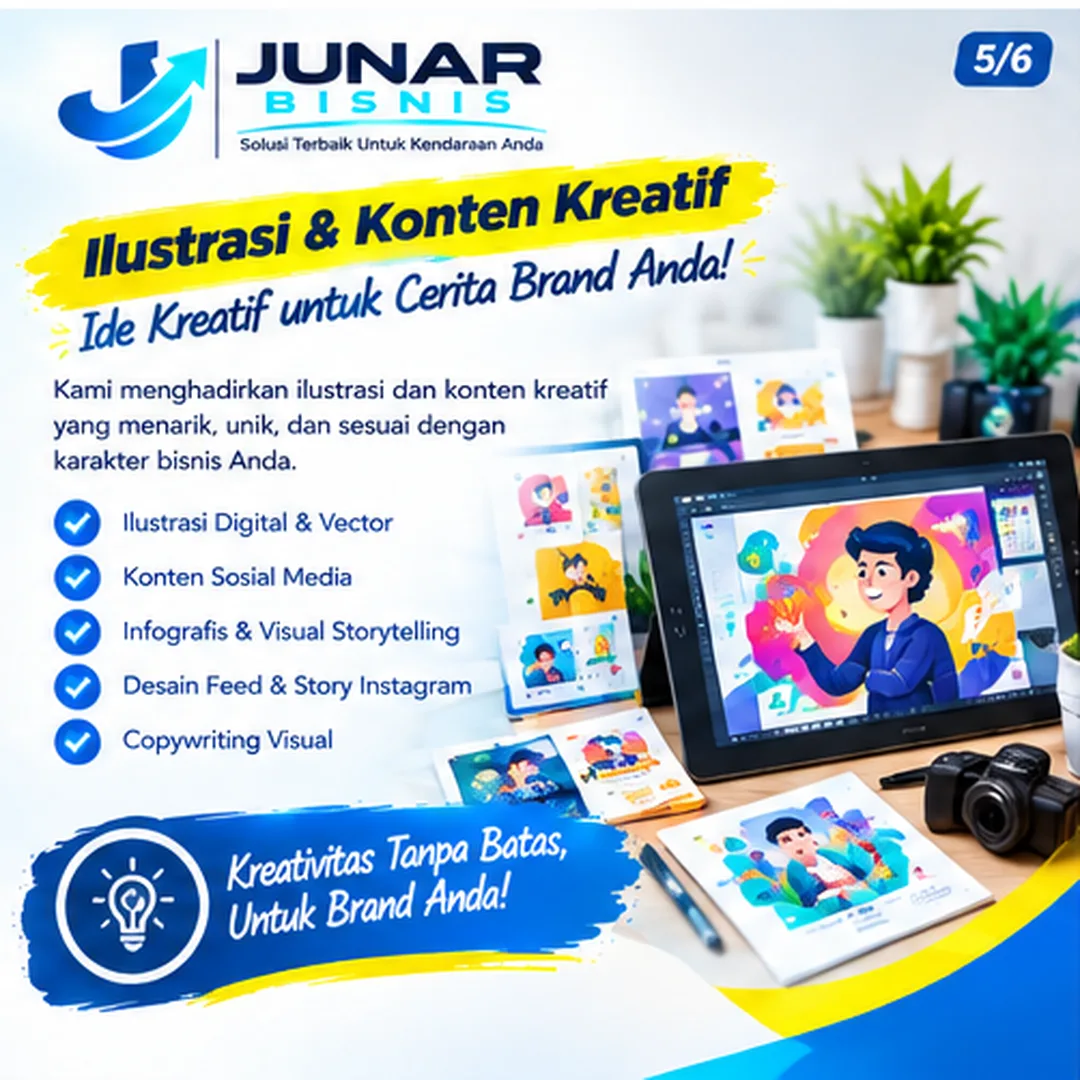 Jasa Desain Grafis Semarang | Junar Bisnis — Desain Kreatif untuk Brand - gambar 6