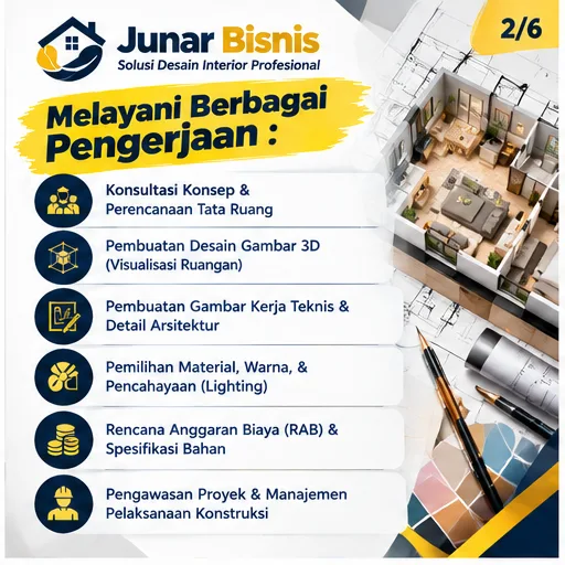 Jasa Desain Interior Palembang untuk Ruang yang Lebih Nyaman, Fungsional, dan Berkarakter - gambar 6