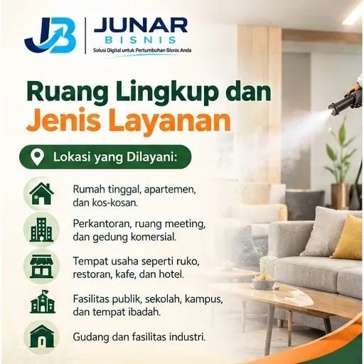 Jasa Disinfektan Lainnya Bandung untuk Rumah & Usaha | Junar Bisnis - gambar 2