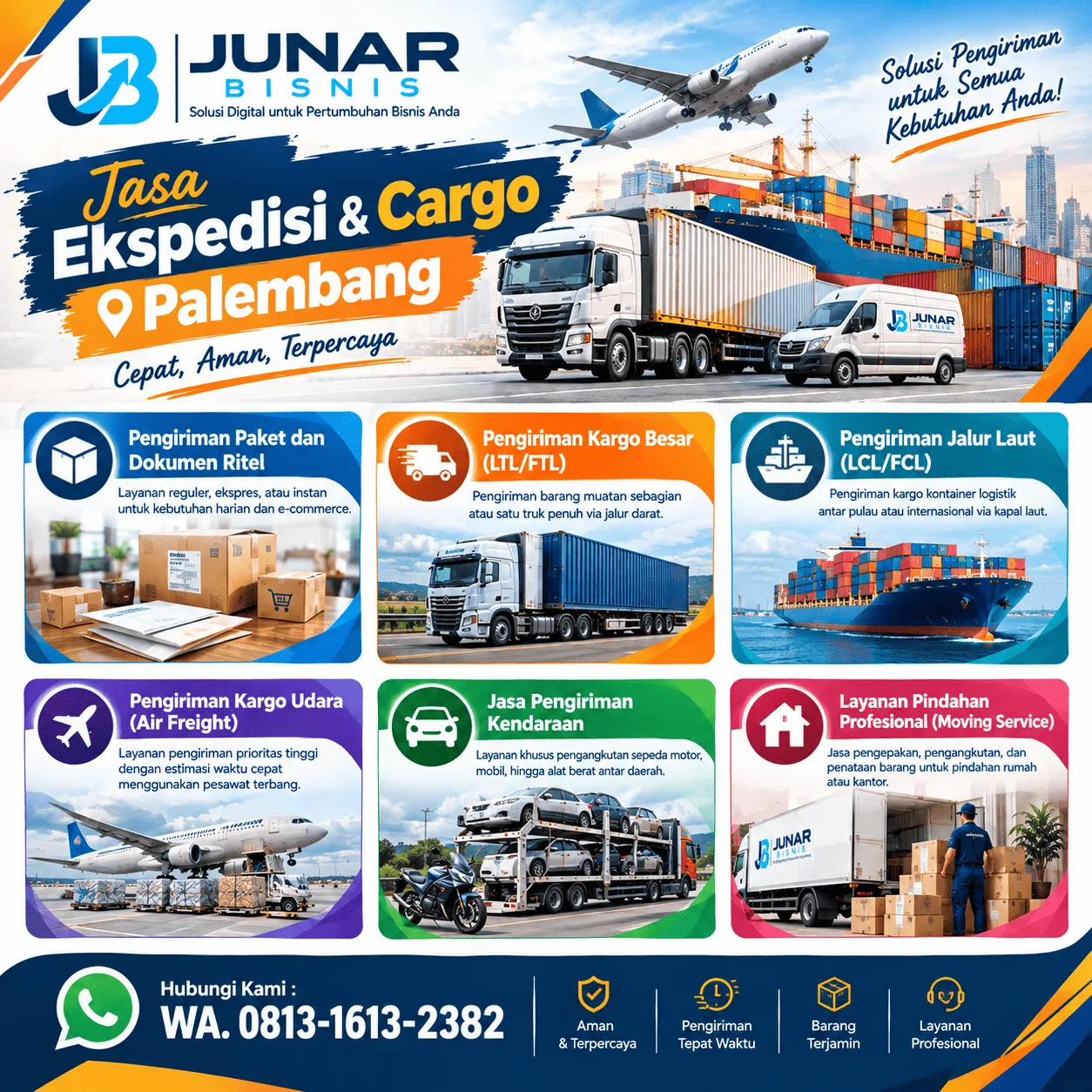 Jasa Ekspedisi & Cargo Palembang untuk Kiriman yang Lebih Terencana - gambar 7