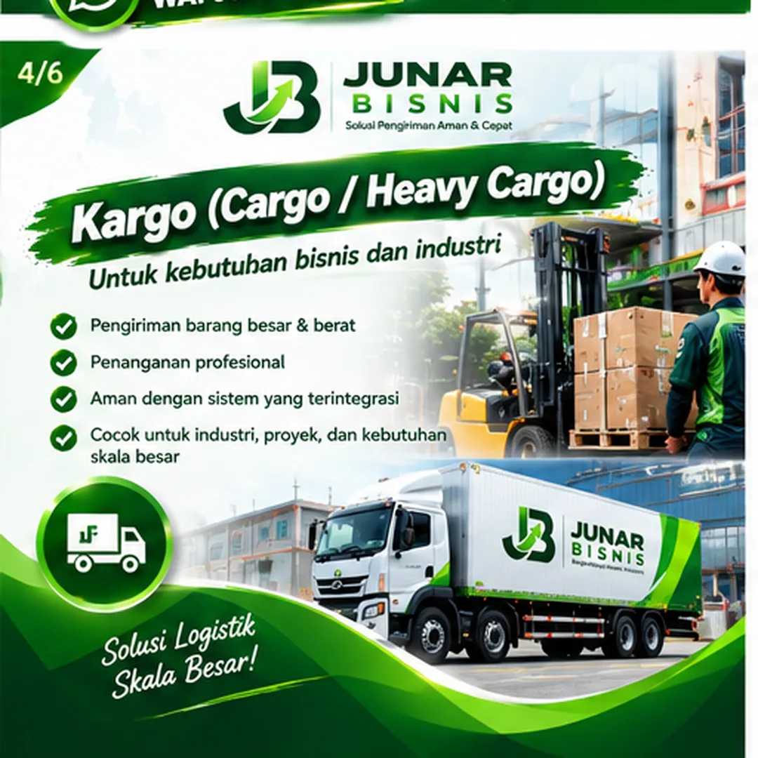 Jasa Ekspedisi dan Cargo Semarang untuk Paket & Barang Besar | Junar Bisnis - gambar 4