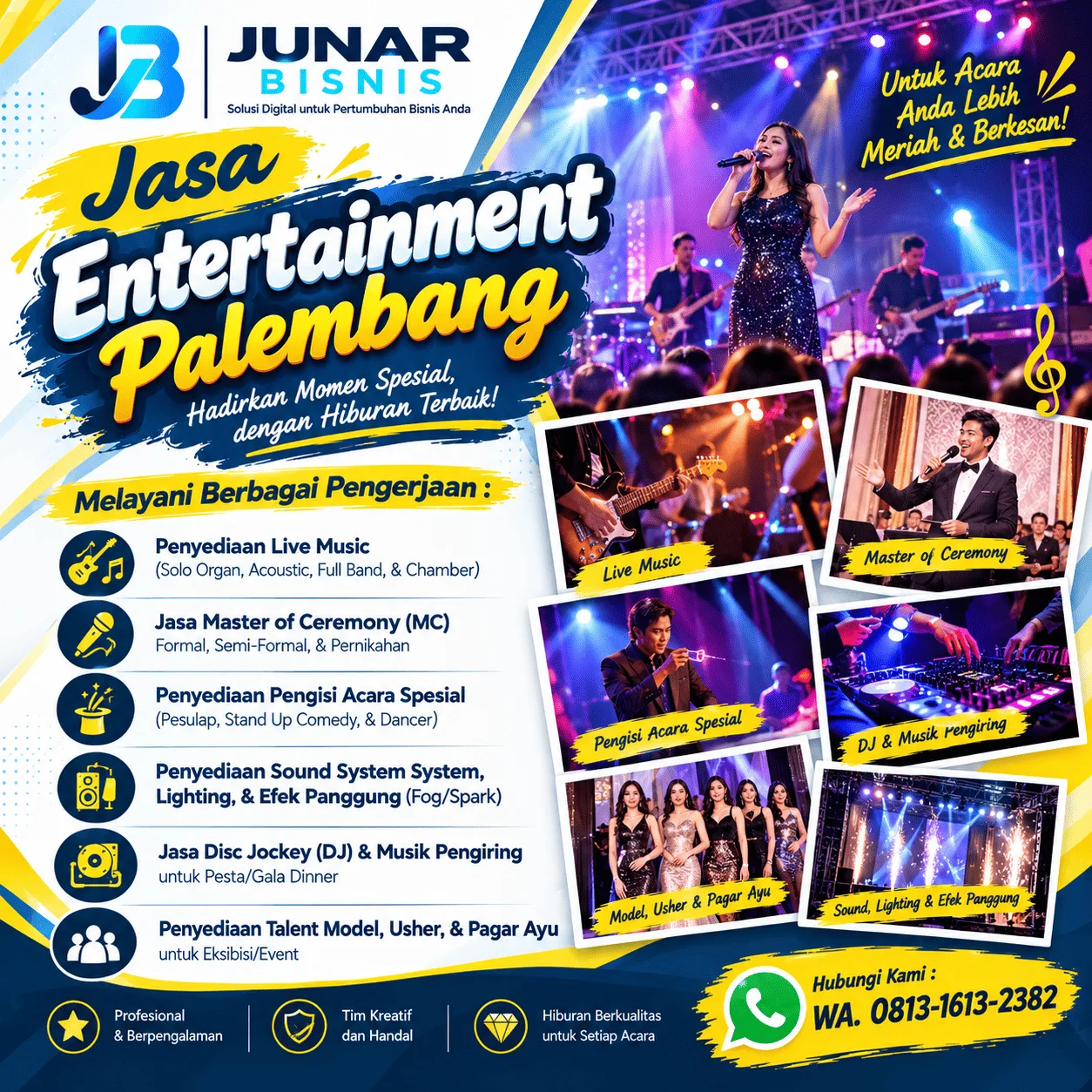 Jasa Entertaiment Palembang untuk Acara yang Lebih Meriah dan Berkesan