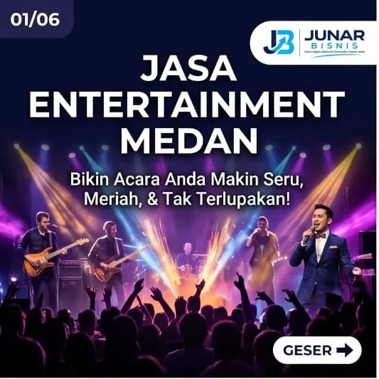 Jasa Entertainment Medan untuk Musik, MC & Dokumentasi | Junar Bisnis