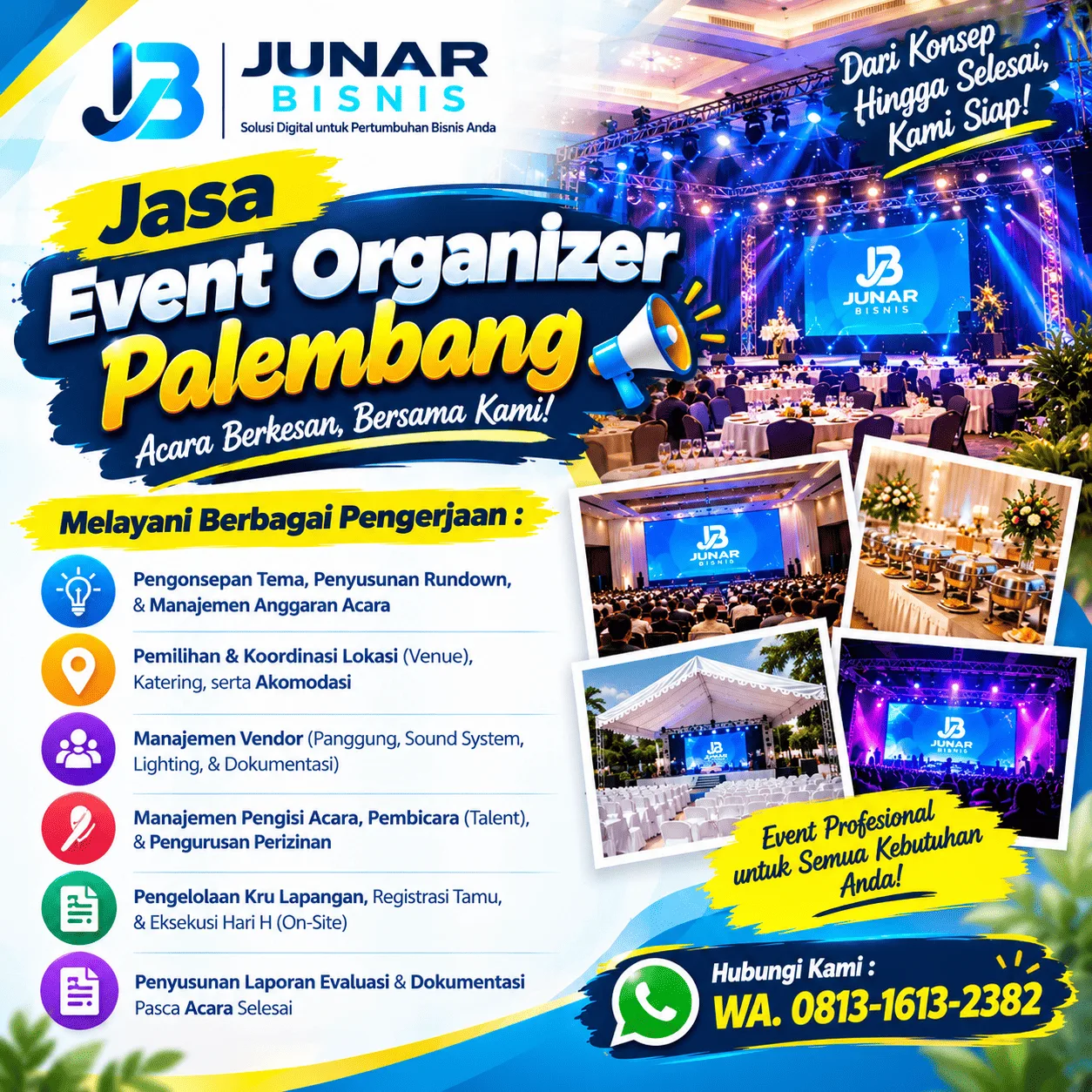 Jasa Event Organizer Palembang untuk Acara yang Tertata dan Berkesan