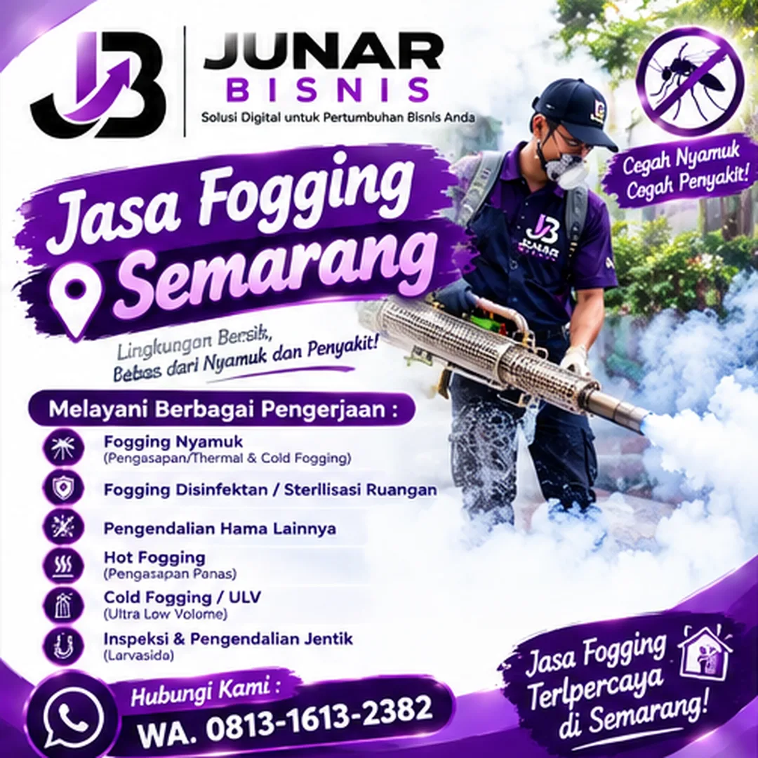 Jasa Fogging Semarang | Junar Bisnis – Konsultasi Pengendalian Nyamuk - gambar 2