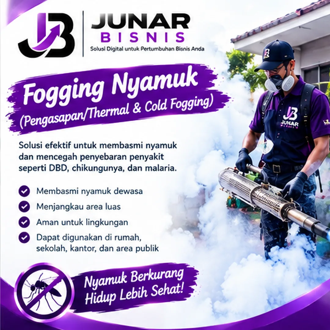 Jasa Fogging Semarang | Junar Bisnis – Konsultasi Pengendalian Nyamuk - gambar 3