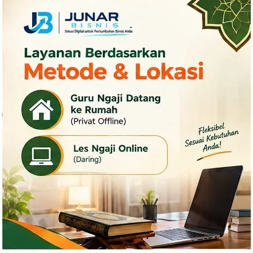 Jasa Guru Ngaji Bandung untuk Privat Rumah & Online | Junar Bisnis - gambar 2