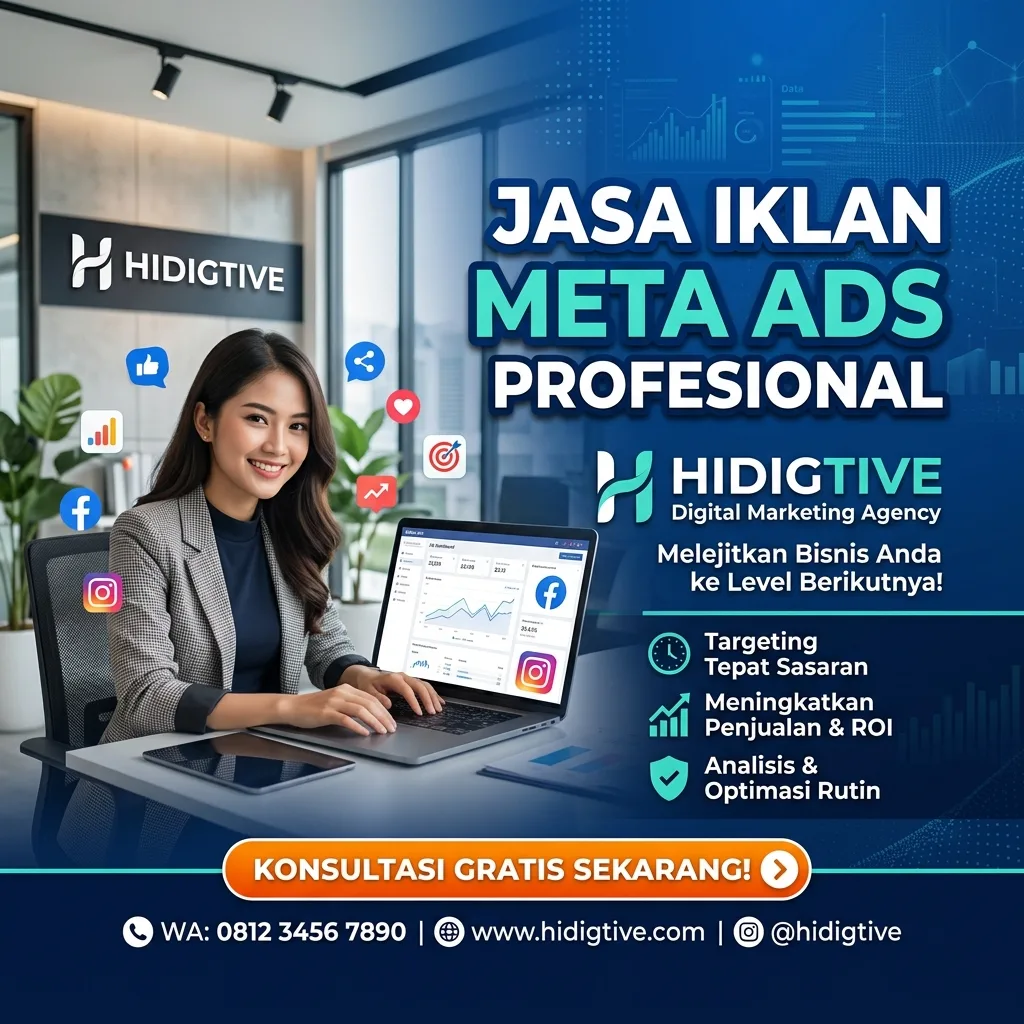 Jasa Iklan Meta Ads Profesional | HIDIGTIVE Digital Marketing Agency