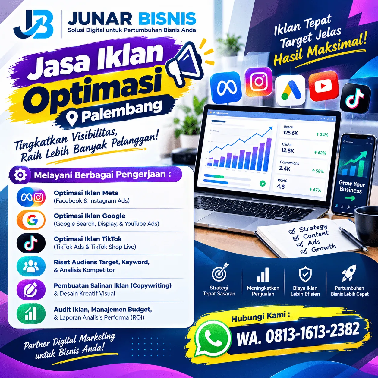 Jasa Iklan Optimasi Palembang untuk Menjangkau Calon Pelanggan yang Tepat