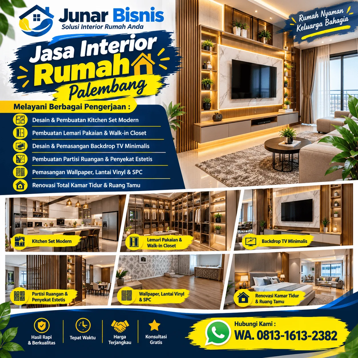 Jasa Interior Rumah Palembang