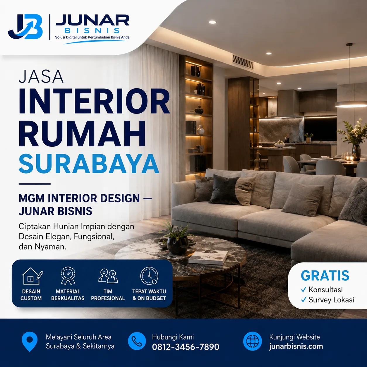Jasa Interior Rumah Surabaya | MGM Interior Design — Junar Bisnis