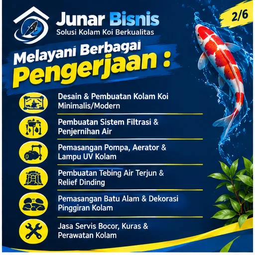 Jasa Kolam Koi Palembang - gambar 5