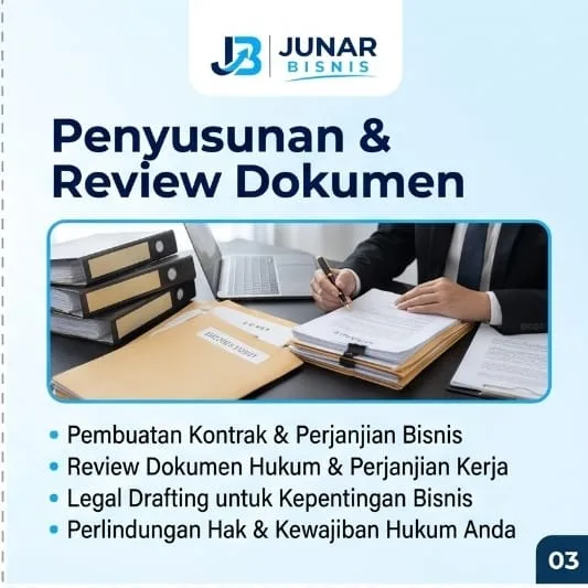Jasa Konsultan Hukum Medan | Konsultasi, Dokumen, Audit & Kepatuhan — Junar Bisnis - gambar 3