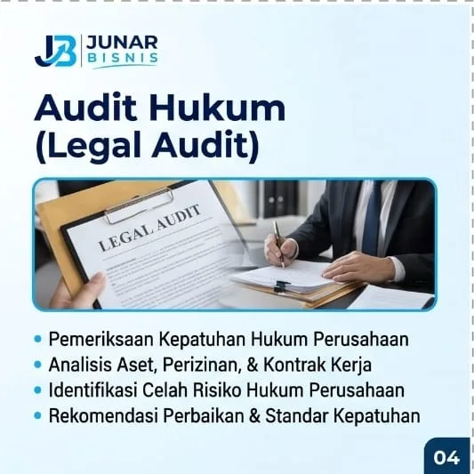 Jasa Konsultan Hukum Medan | Konsultasi, Dokumen, Audit & Kepatuhan — Junar Bisnis - gambar 4
