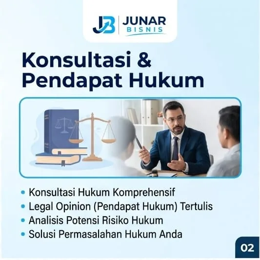 Jasa Konsultan Hukum Medan | Konsultasi, Dokumen, Audit & Kepatuhan — Junar Bisnis - gambar 2