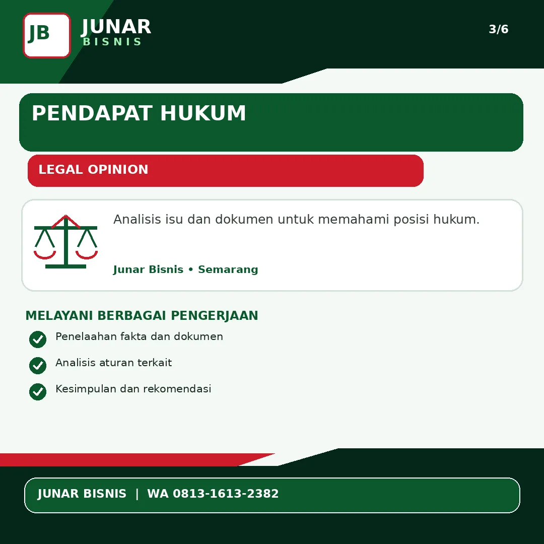 Jasa Konsultan Hukum Semarang untuk Bisnis | Junar Bisnis< - gambar 10
