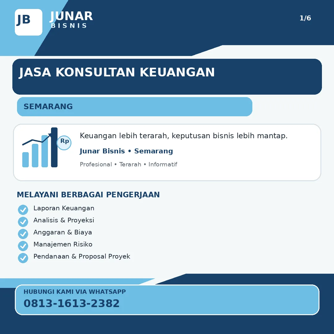 Jasa Konsultan Keuangan Semarang untuk Bisnis | Junar Bisnis - gambar 2