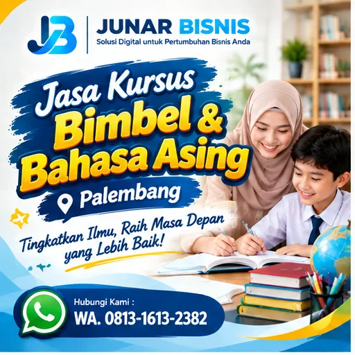 Jasa Kursus Bimbel & Bahasa Asing Palembang