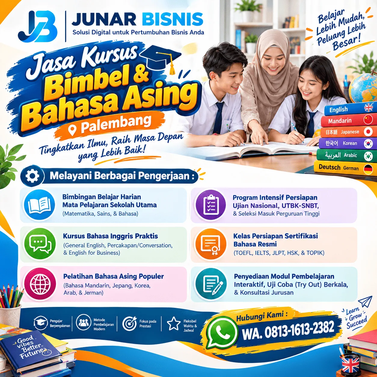 Jasa Kursus Bimbel & Bahasa Asing Palembang - gambar 7